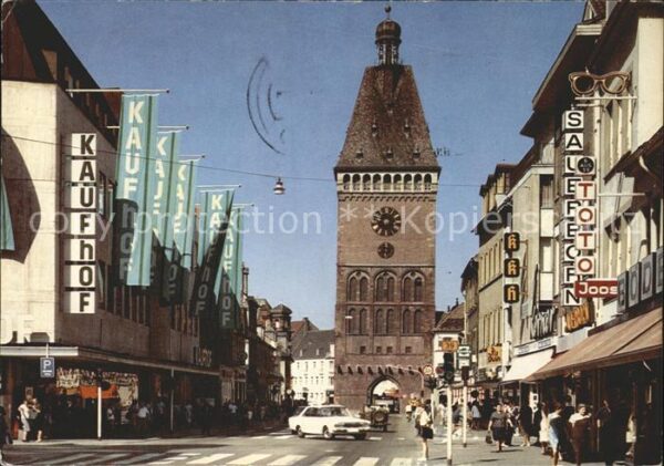 Speyer Rhein Hauptstrasse Altpörtel