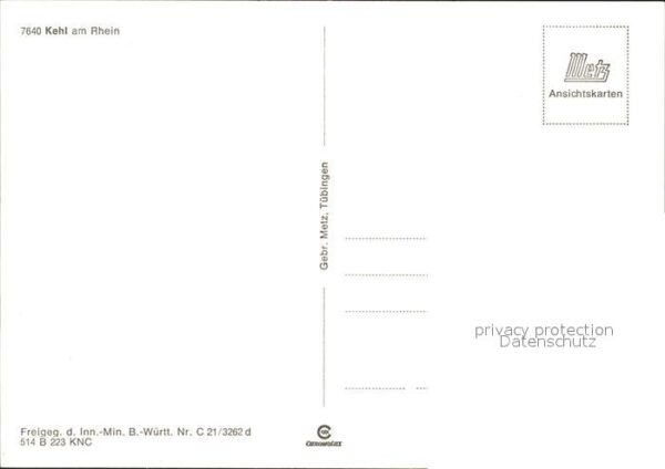 Kehl Rhein Fliegeraufnahme – Bild 2