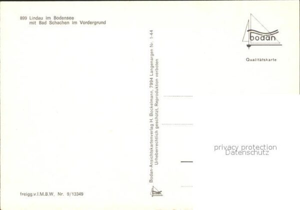 Lindau Bodensee Bad Schachen Fliegeraufnahme – Bild 2
