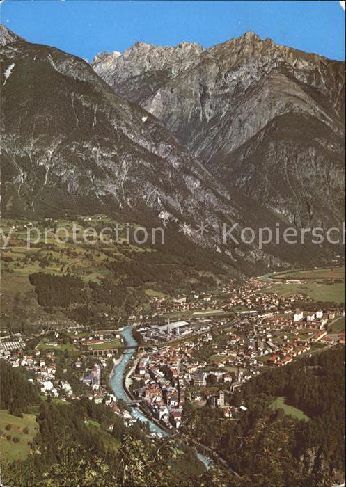 Landeck Tirol Fliegeraufnahme