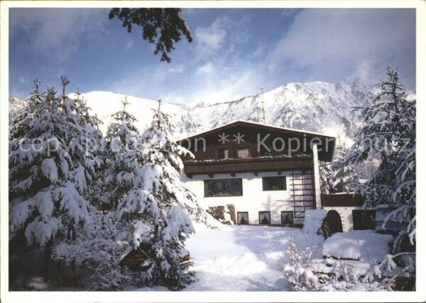 Mieming Ferienhaus im Schnee