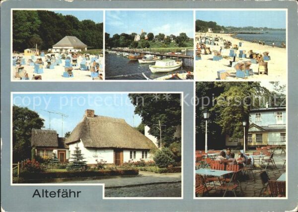 Altefaehr Ruegen Cafe am Strand Seglerhafen Am Strand Al