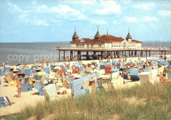 Ahlbeck Ostseebad Seebrücke Technisches Denkmal