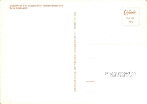 Berg Schoenstatt Mutterhaus der Schönstätter Marienschwe – Bild 2
