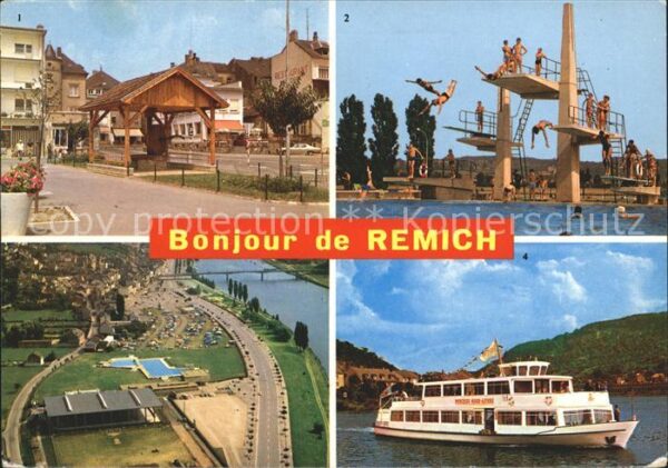 Remich Le Princesse Marie Astrid Vue aèrienne