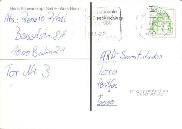 Berlin Hans Schwarzkopf GmbH – Bild 2
