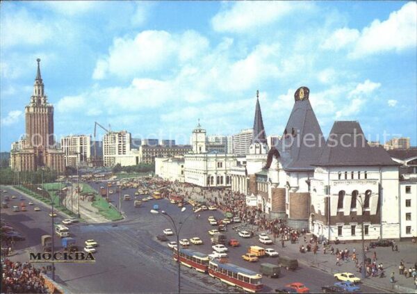 Moskau Moscou Komsomol Square