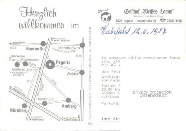 Pegnitz Gasthof Weissen Lamm – Bild 2