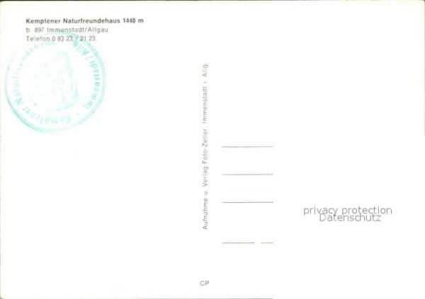 Immenstadt Allgaeu Kemptener Naturfreundehaus – Bild 2