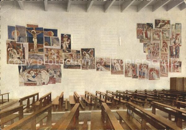 Berlin Hansaviertel Kirche St. Ansgar innen