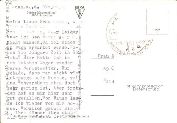 Geising Erzgebirge HOG Ratskeller – Bild 2