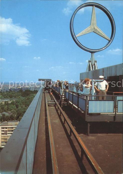 Berlin Europacentern Fernrohre auf dem Dach