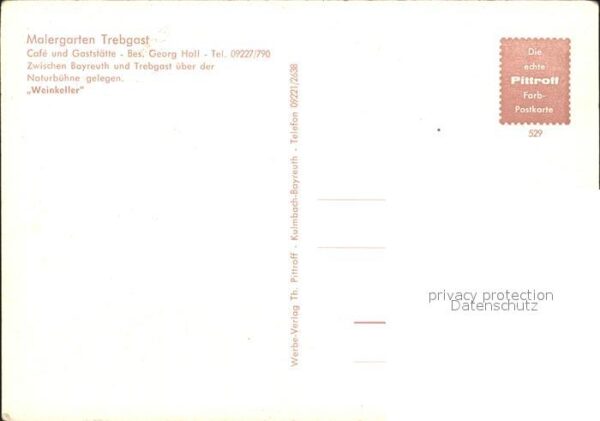 Trebgast Malergarten Cafe Restaurant Weinkeller – Bild 2
