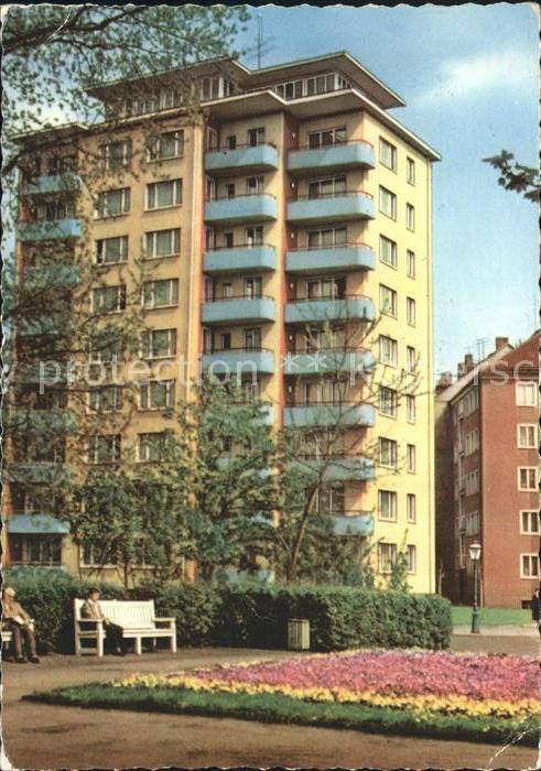 Karl-Marx-Stadt Hochhaus am Schloßteich