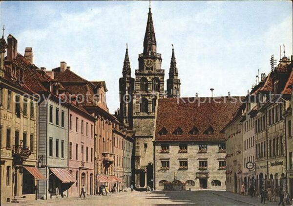 Ansbach Mittelfranken Martin Luther Platz