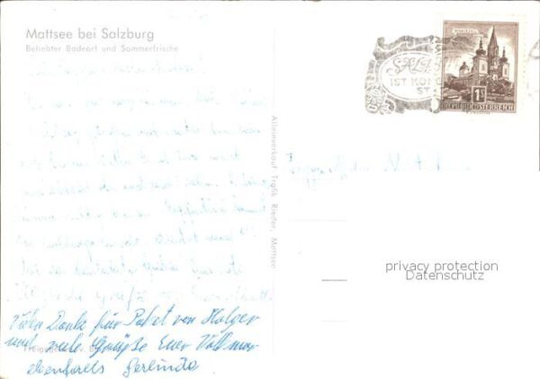 Salzburg Oesterreich Mattsee Fliegeraufnahme – Bild 2