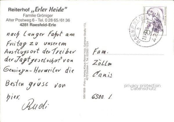 Raesfeld Reiterhof Erler Heide – Bild 2
