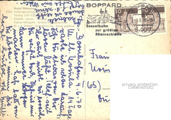 Kamp-Bornhofen Hotelbetriebe Schreiner – Bild 2