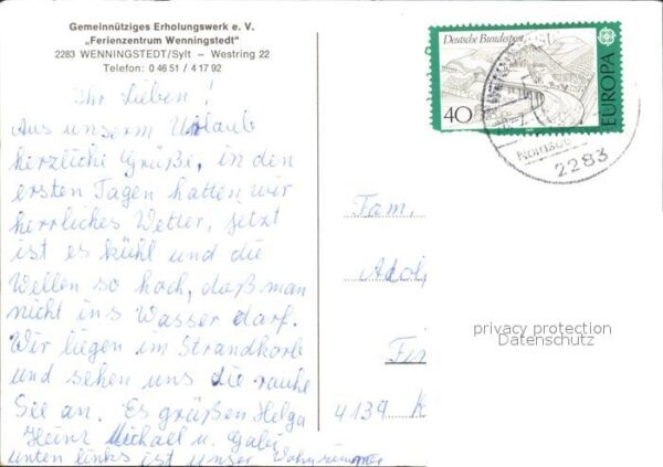 Wenningstedt Sylt Ferienzentrum Wenningstedt – Bild 2