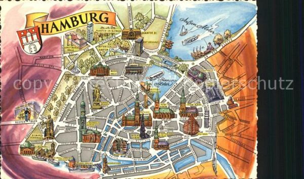 Hamburg Stadtplan
