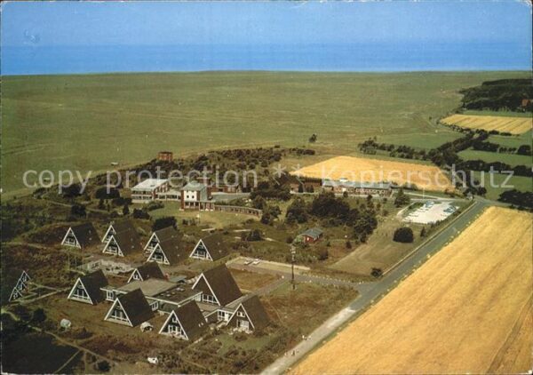 Cuxhaven Nordseebad Fliegeraufnahme Jugendfreizeitheim Stad
