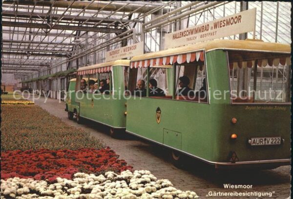 Wiesmoor Gärtnerei mit eigener Bahn