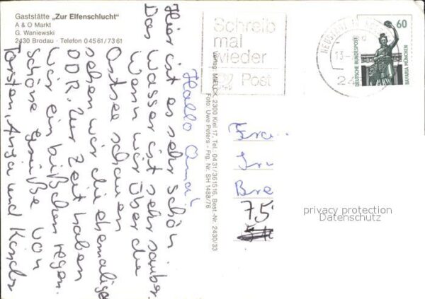 Brodau Ostholst Camping Elfenschlucht FCC Brodau – Bild 2