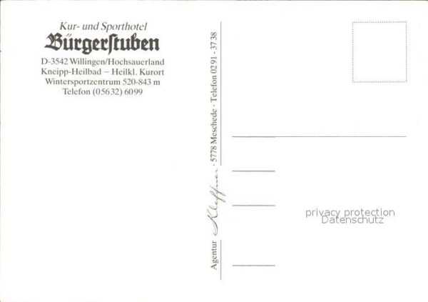 Willingen Sauerland Kur- und Sporthotel Bürgerstuben – Bild 2