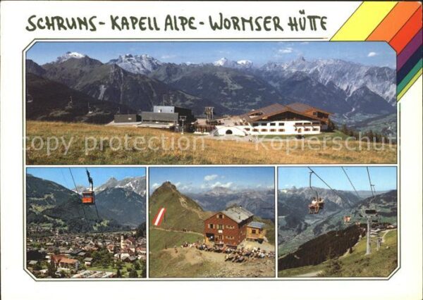 Schruns Vorarlberg Kapell Alpe Wormser Hütte