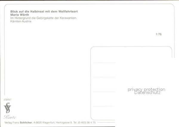 Maria Woerth Woerthersee Fliegeraufnahme – Bild 2