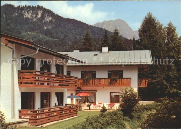 Berchtesgaden Gästehaus Weihersbach