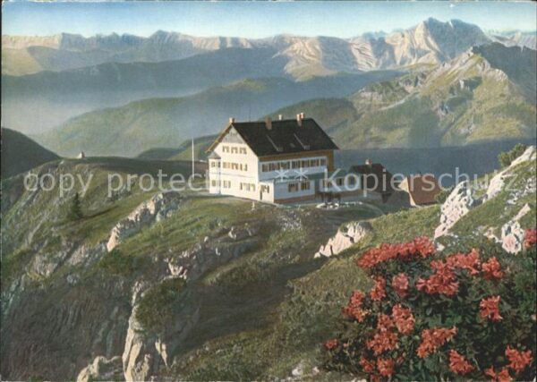 Rotwandhaus gegen Rofan und Guffert