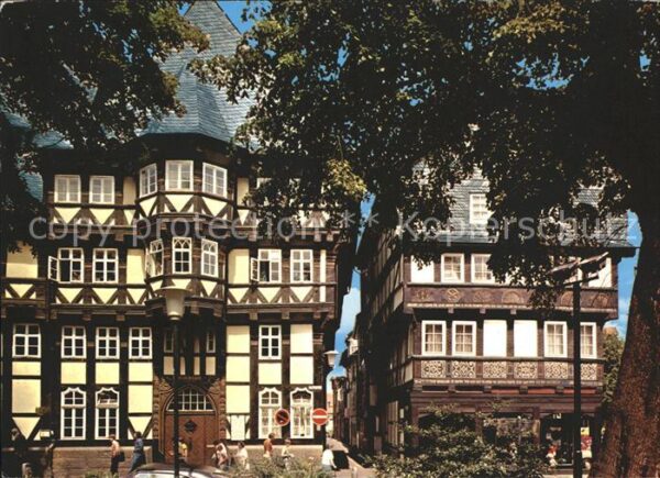 Goslar Marktstrasse Fachwerk