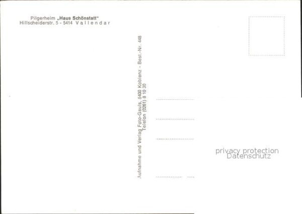 Vallendar Pilgerheim Haus Schönstatt – Bild 2