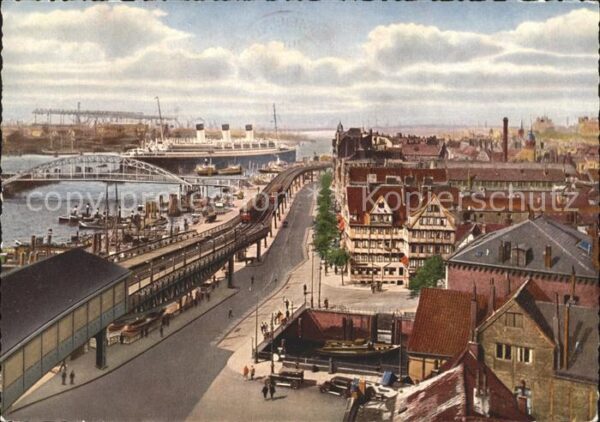 Hamburg Hafen Überseebrücke