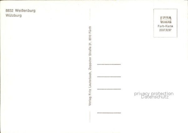 Weissenburg Bayern Wülzburg – Bild 2
