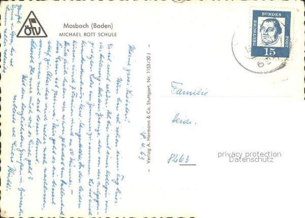 Mosbach Baden Michael Rott Schule – Bild 2