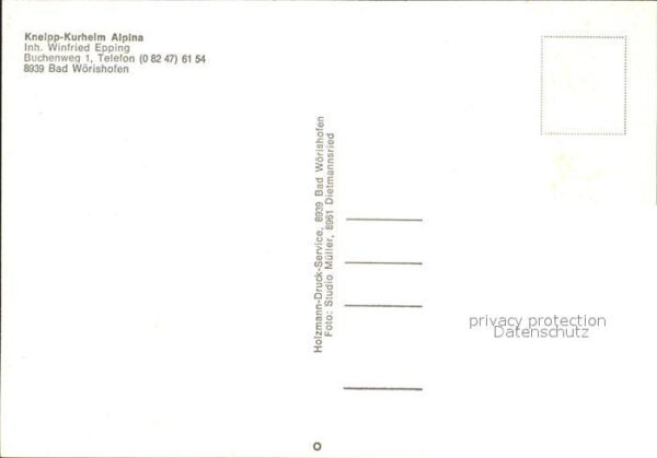 Bad Woerishofen Kneipp-Kurheim Alpina – Bild 2