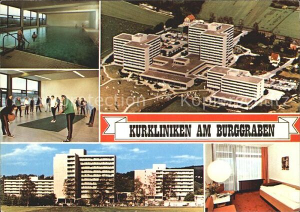 Bad Salzuflen Fliegeraufnahme Kurkliniken