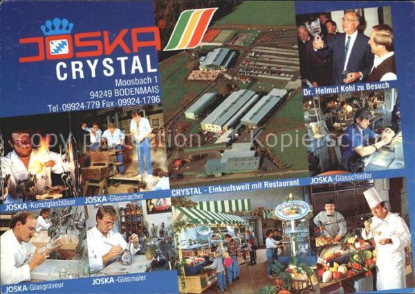 Bodenmais Joska Crystal Glaskunst Restaurant Helm