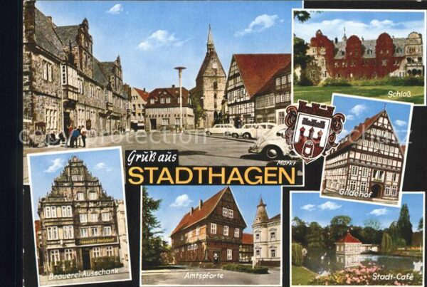 Stadthagen Amtspforte Brauerei Ausschank Schloß