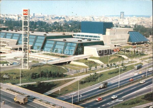 Belgrad Serbien SAVA Center Fliegeraufnahme
