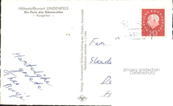 Lindenfels Odenwald Kurgarten – Bild 2