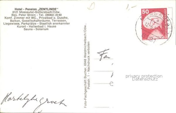 Guettersbach Hotel Pension Zentlinde Ortsansicht – Bild 2