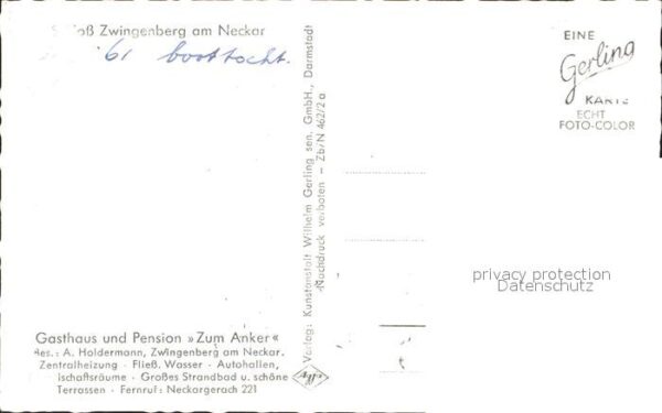 Zwingenberg Baden Neckar Schloss Zwingenberg – Bild 2