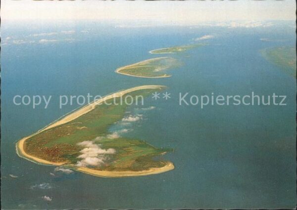 Langeoog Nordseebad Fliegeraufnahme