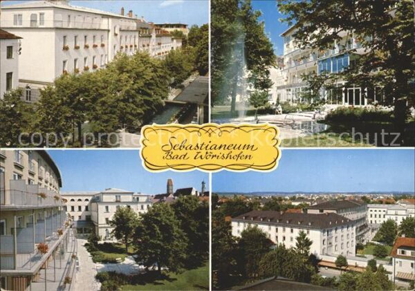 Bad Woerishofen Kuranstalt Sebasianeum Teilansichten