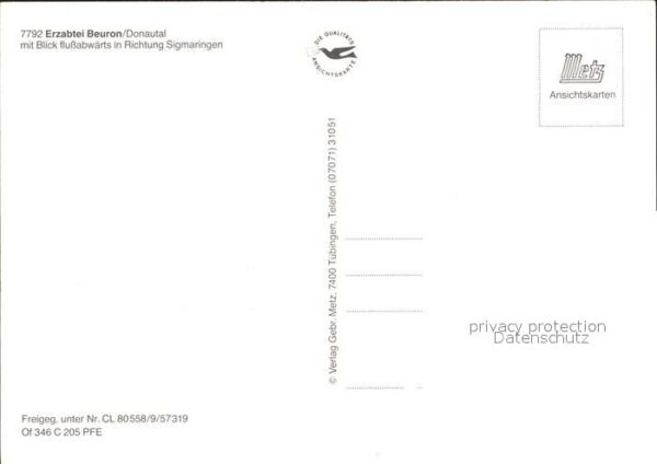 Beuron Donautal Erzabtei Fliegeraufnahme – Bild 2