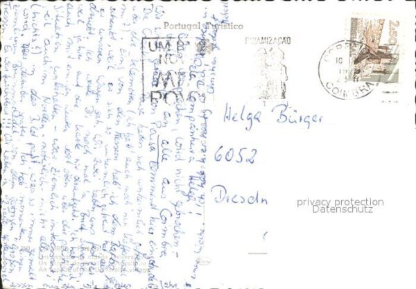 Coimbra Um aspecto da cidade Universitaria – Bild 2