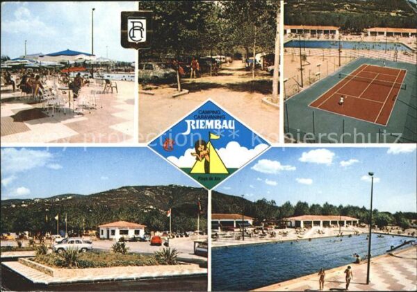 Playa de Aro Cataluna Camping Riembau Teilansichten Tennispla